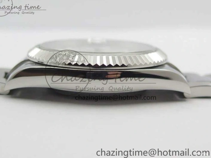 MiroTime 0125 Sporty DateJust 126334 SS Noob 1:1 904L Best Edition Blue Dial Diamond on Oyster Bracelet A 3164